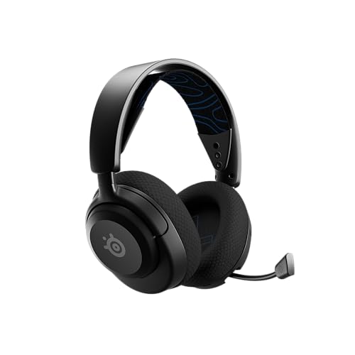Arctis Nova 5P - Cuffie PS5 Wireless - Driver magnetici al neodimio - 100+ preset audio - Batteria 60 HR - 2,4GHz o BT - Microfono ClearCast Gen2.X - PlayStation 5, PC, Cellulare - Cuffia gaming - Immagine 14