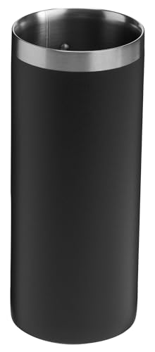 Image of Stanley Everyday Can Cooler Cup 10 oz Slim | Beer, Seltzers, Soda, and Energy Drinks | Doubles as Tumbler | Insulated Stainless Steel Drink Holder | BPA-Free | Black 2.0