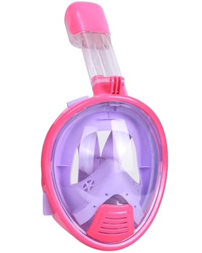 Wsobue Tauchmaske für Kinder,Vollmaske Schnorchelmaske 180°...