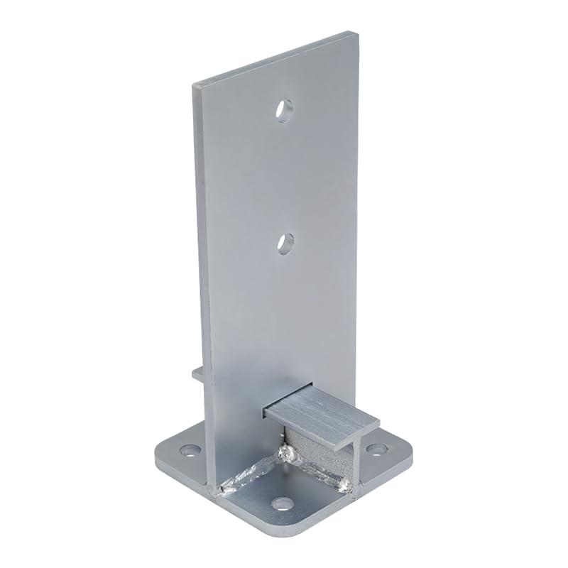 Soporte de poste de valla oculto y base resistente para pérgolas 2