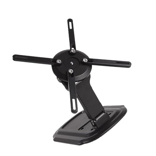Soporte para proyector de escritorio con rotación de 360 grados plegable