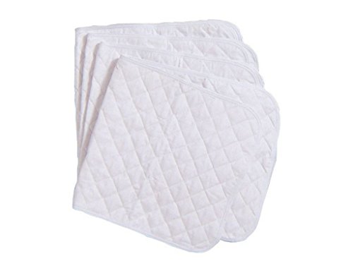 Tough 1 Basic Quilted White Leg Wraps 16In