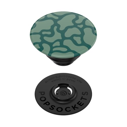 Image of PopSockets Translucent Phone Grip with Expanding Kickstand, PopSockets for Phone, Translucent PopGrip, Into The Woods - Camo Flow