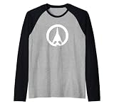 B1 Panneau « Peace » avec inscription « Pilote et assistant de vol » Manche Raglan
