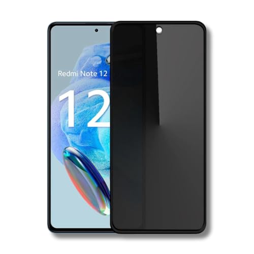 Película De Vidro Privacidade 3D Anti Spy Tela Toda Para Xiaomi (Redmi Note 12 '6.67)