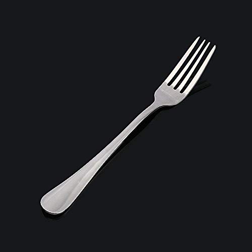 Fourchettes de dîner robustes en acier extra-fin durable x3 - 5
