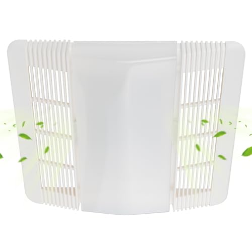 85315000 Bathroom Exhaust Fan Grille & Lens Replacement Nutone 663/669 Series Compatible | ABS Plastic, Light-Compatible, Tool-Free Vent Cover Upgrade 663N/669L/763RL/769RF
