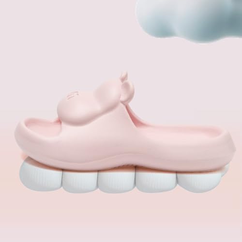 Cute Bear Slippers Summer Feeling Soft Platform Non-Slip Sandals Antislip Indoor Outdoor Slippers kawaii Gifts for Women Men4