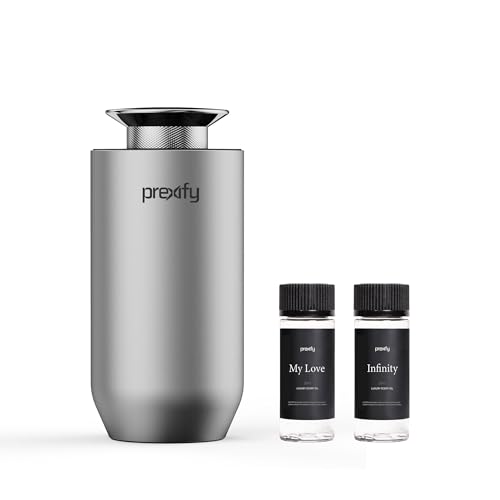 Image of Smart Car Aroma Diffuser 30ml - USB Rechargeable, Waterless Essential Oil Scent Air Machine for Car & Home, 3 Intensity Modes, Long-Lasting Aroma, Portable & Travel-Friendly