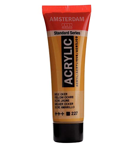 Amsterdam - Tubo De Pintura Acrílica De 20 Ml Ámsterdam Ocre Amarillo En Oferta Royal Talens Amsterdam Acrílico 20Ml Amarillo Ocre