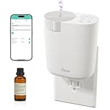 MQLMF Plug in Diffuser - 800 Sq Ft,No Wobble Design,Secure Wall Fit,Timer Control&Scent Intensity Button,Bluetooth APP,Waterless Scent Diffusers Home,Essential Oil Plug in Wall Diffuser – White
