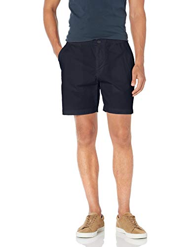 Tommy Hilfiger mens Tommy Hilfiger Men's Stretch Waistband Shorts, Sky Captain, Large US