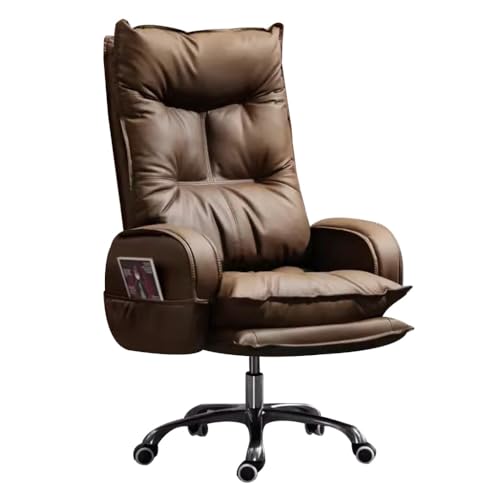 Silla giratoria ergonómica para Adultos, Ideal para Oficina, Estudio, Dormitorio y balcón.