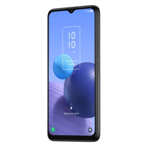 TCL 408 Smartphone 6,6" HD+, 4GB/64GB, 50MP Kamera, Grå