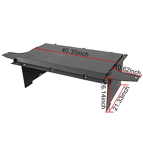 Image of Hooke Road for Jeep Cargo Trunk Cover Security Deck Enclosure for Jeep Wrangler JK 2007-2018 4-Door Unlimited