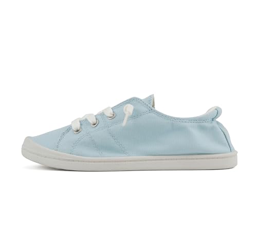 Image of Soda Flat Women Shoes Linen Canvas Slip On Sneakers Lace Up Style Loafers Zig-S