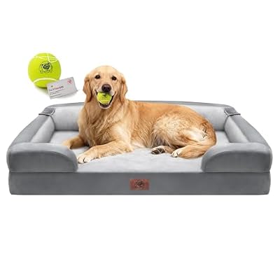 Song Puppy Waterproof Orthopedic Dog Bed for Extra Large Sized Dogs