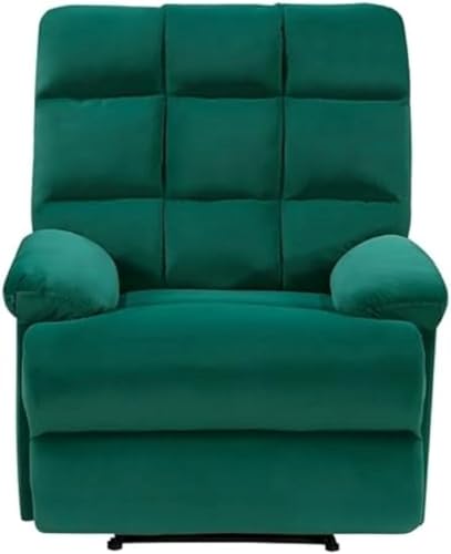 Image of Torque - Flumin 1 Seater Fabric Manual Recliner | Recliner Chair for Living Room, Office, Bedroom (Green) | 1 Year Warranty