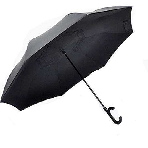 Preisvergleich Produktbild Umgekehrter Regenschirm Super GroßE RüCkwäRtsklappautomatik Doppelreflexkante Schutzschirm Auto Umgekehrter Sonnenschirm 9 Arten Von Reflektierenden Schirm 27