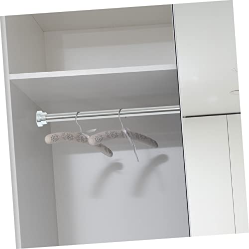 Installation facile sans perçage avec cette barre de tension murale blanche - 5