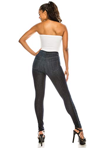 Aphrodite High Waisted Jeans for Women - High Rise Waist Stretch Skinny Slim Fit Basic Denim Pants3