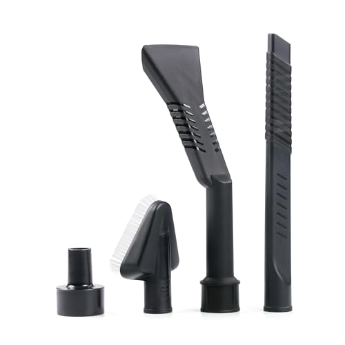 WORKSHOP Wet/Dry Vacs Shop Vacuum Accessories WS25052A Car Cleaning Kit for Wet Dry Vacuum Cleaners, 1-1/4-inch Vac Attachments with 2-1/2-inch Hose Adapter, Designed for Automotive Detailing