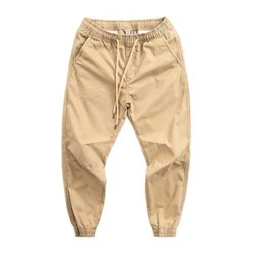 Men's Cotton Sweatpants Joggers Athletic Workout for Men with Pocket and Drawstring