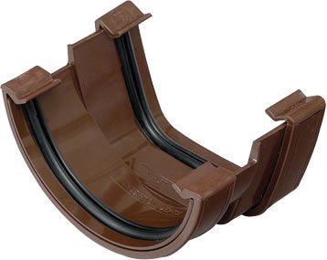 Adaptateur Marley RGA2RB clipmaster vers flowline noir pour raccord de gouttière