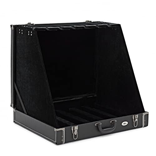 Support Multi Guitar Rack Case pour jusqu’à 6 guitares par Gear4music Noir - Les Beatles, Paul McCartney, John Lennon, RIngo Starr, George Harrison Support Multi Guitar Rack Case pour jusqu'à 6 guitares par Gear4music Noir – Image 3