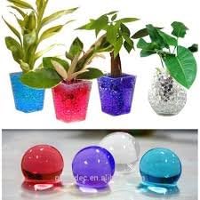 Colorful Magic Crystal Water Jelly Mud Soil Beads Balls-Mixed Color;6 Bag