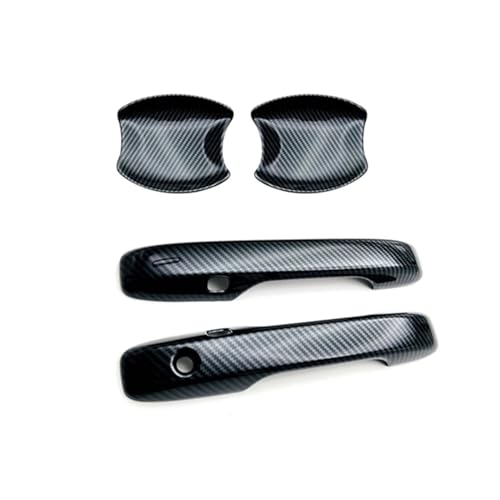 Garniture couverture poignée voiture carbone pour Vezel HRV 2021 2022