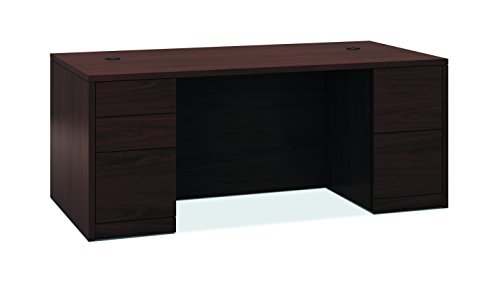 Hon H105890.NN Double Pedestal File Desk cover