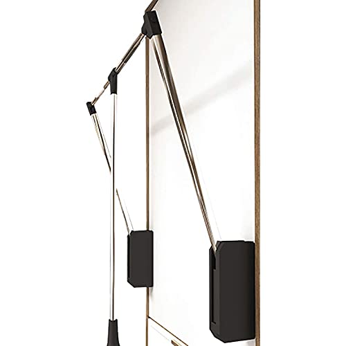 Tringle de penderie réglable et étagères pour armoire - 2