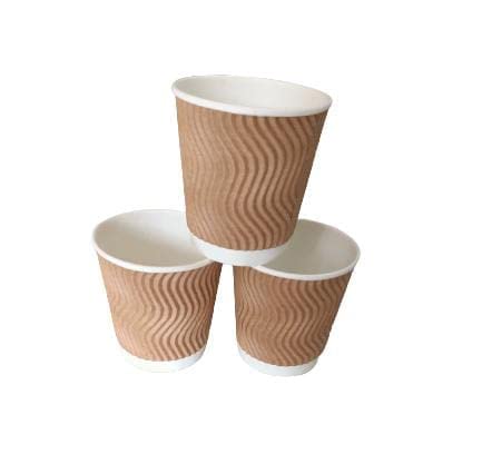 Kanta Ripple 200ml Paper Disposable Glass/Cup for Parties for Both Hot ...