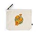 Lantern Press Big Sur, California, Poppy Flowers, Contour (100% Cotton Canvas Travel Accessory Go Bag)