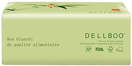 Preisvergleich Produktbild Braunes Toilettenpapier 27er Packung / Karton Bambus-Toilettenpapier ungebleichtes weiches C-faltiges Toilettenpapier Hypoallergenes Toilettenpapier