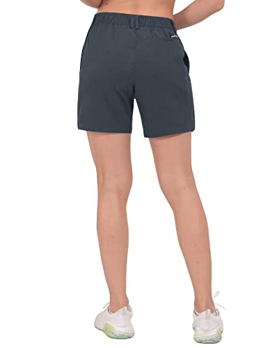 Image of Little Donkey Andy Women's Bermuda Quick Dry Lightweight Stretch Shorts Golf Hiking Travel