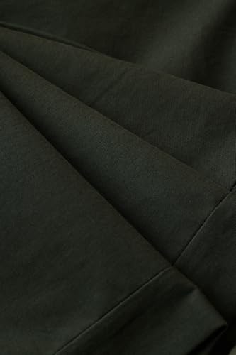 Image of SNITCH Men Cargo Pants | Relaxed Fit with Elastic Waistband & Drawstring | Durable Cotton Polyester Blend & Utility Pockets for Casual & Streetwear Styling