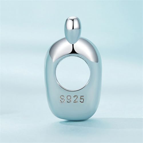 Cuentas de plata de ley 925 con huellas de bebé para pulseras CMBSSTFC 3