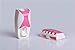 Produktbild QPM Fashion Home Bad Automatische Zahnpastaspender + 5 stücke Zahnbürstenhalter Set Familie Set Wandhalterung Rack Bad, Rosa