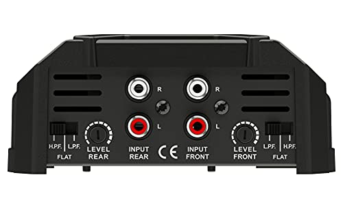 Stetsom Ir 400.4 2 Ohms Compact Digital 4 Channels Amplifier, Iron Line, 400 Watts Rms 400X4, 2Ω Stable, Multichannel Digital Car Audio Amp Ts, Full-Range Sound Quality, Crossover #TOP3