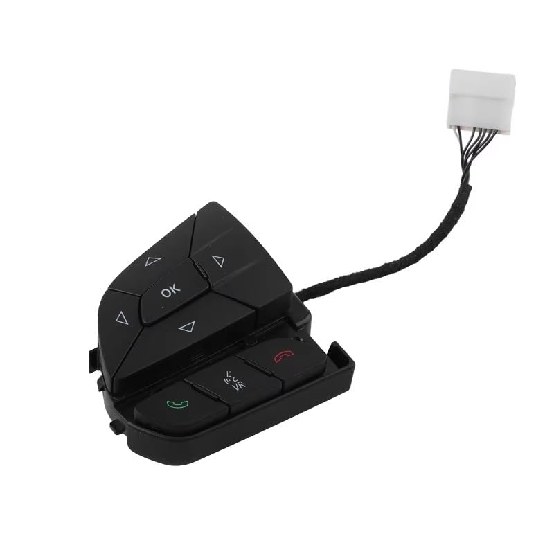 Cruise Control Switch 05081287AA 05081289AA Car Steering Wheel Control Switch for Chrysler 200 300 for Pacifica for Challenger for Jeep for Cherokee(A Pair)