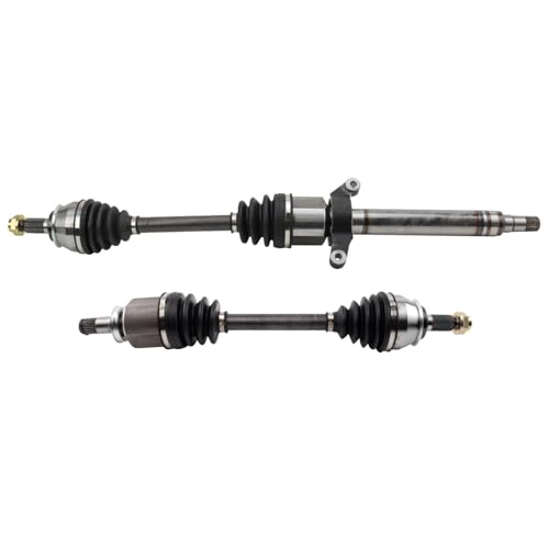 Image of TRQ Front Driver & Passenger Side CV Axle Assembly Set for 07-15 Mini Cooper
