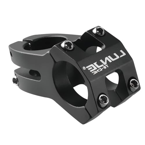 JEELAD Bike Stem 25.4/31.8 45mm Mountain Bike Bicycle Stem Short Handlebar Stem Riser for Most...