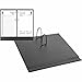 AT-A-GLANCE Desk Calendar Base for Loose-Leaf Refill, 4.5 x 8, Black