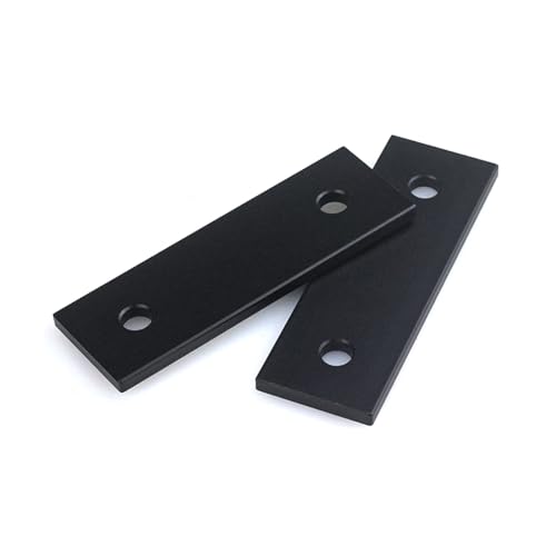 ELILANEY 10pcs Aluminum End Caps Cover for 2040 2060 Extrusion Profile European Standard Cover Plates End Edge Fitting Mount Fixing(2060)