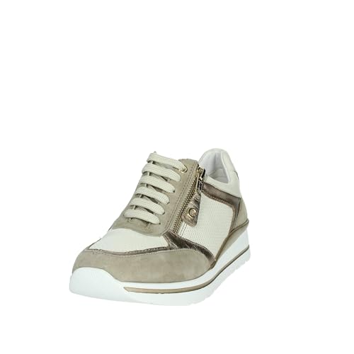 Baskets basses souples Cinzia Soft beige or taille 39 chaussure marche - 6