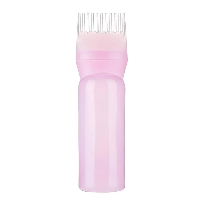 HENSI 120 ml Hair Dye Applicator Bottle with Brush | Plastic Squeeze Bottle for Hair Color, Hair Oil & Dye Application – Salon & Home Use.(PAck Of 1)-image-8