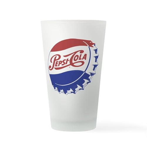 CafePress Pepsi Bottle Cap Pint Glass, 16 oz. Drinking Glass