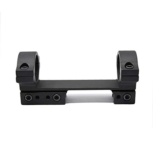 Bkl 261 4" Long Unitized Dovetail Scope Mount - 0.074" High - For 1" Scope Tubes - Fits 3/8" Or 11Mm Dovetails - Matte Black #TOP1